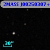 2MASS J00250307+0002024