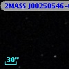 2MASS J00250546-0010383