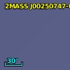 2MASS J00250747-0017017