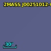 2MASS J00251012-0958129