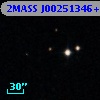 2MASS J00251346+1537475
