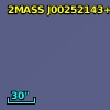 2MASS J00252143+0043473