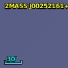 2MASS J00252161+0024037
