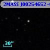 2MASS J00254652-0018282