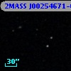 2MASS J00254671-0106459