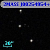 2MASS J00254954+0003201