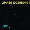 2MASS J00255040+0014415