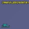2MASS J00260878-0014314