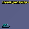 2MASS J00260897-0014270
