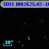 SDSS J002625.42-100833.0