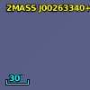 2MASS J00263340+0003568
