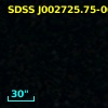 SDSS J002725.75-000527.4