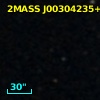2MASS J00304235+0007338