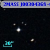 2MASS J00304368-0008401