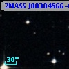 2MASS J00304866-0007469