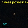 2MASS J00305512+0005424