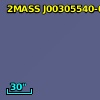 2MASS J00305540-0008181