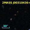 2MASS J00310436+0000009