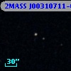 2MASS J00310711-0058037
