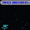 2MASS J00310843+0001041