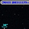 2MASS J00311179+0002043