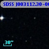 SDSS J003112.30-000834.3