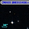 2MASS J00311416+0000221