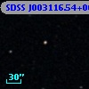 SDSS J003116.54+000333.6