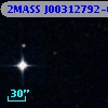 2MASS J00312792-0037223