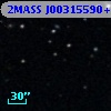 2MASS J00315590+0013043