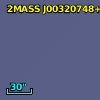 2MASS J00320748+0013137