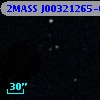 2MASS J00321265-0001140