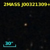 2MASS J00321309+0037349
