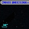 2MASS J00321366+0001511