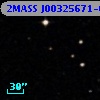 2MASS J00325671-0013360