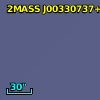 2MASS J00330737+0005439