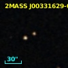 2MASS J00331629-0017521