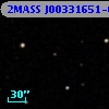 2MASS J00331651-0103529