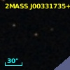 2MASS J00331735+0025121