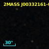 2MASS J00332161-0012074