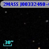 2MASS J00332480-0000293
