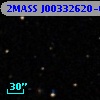 2MASS J00332620-0014562