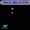 2MASS J00332770+0109267