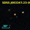 SDSS J003347.23-001425.0