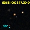 SDSS J003347.30-001425.1