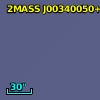 2MASS J00340050+0008030