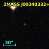 2MASS J00340332+0028505