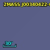 2MASS J00340422-0057302