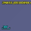 2MASS J00340894+0012570