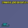 2MASS J00343453-0033394